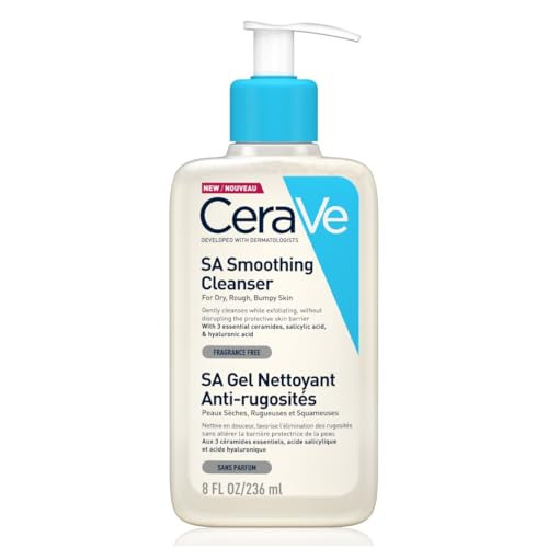 CeraVe Fragrance Free Salicylic Acid Cleanser, 8 Oz.