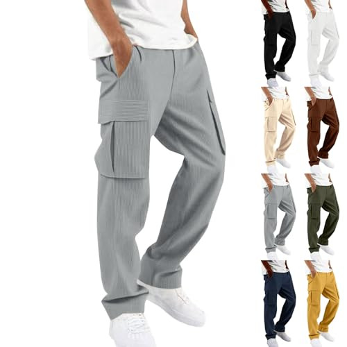 Baggy Corduroy Relaxed Fit Mens Pants