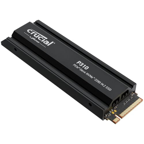 4TB Crucial P310 PCIe Gen4 2280 NVMe M.2 SSD with Heatsink