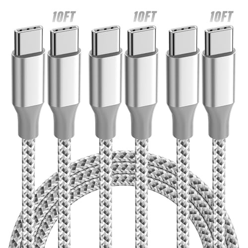 USB C to USB C Cable, 3 Pack