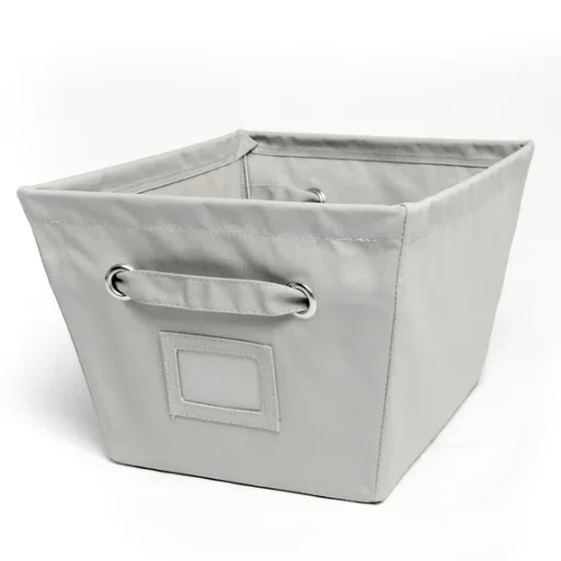 2-Piece Real Home Innovations Canvas Rectangular Storage Bins