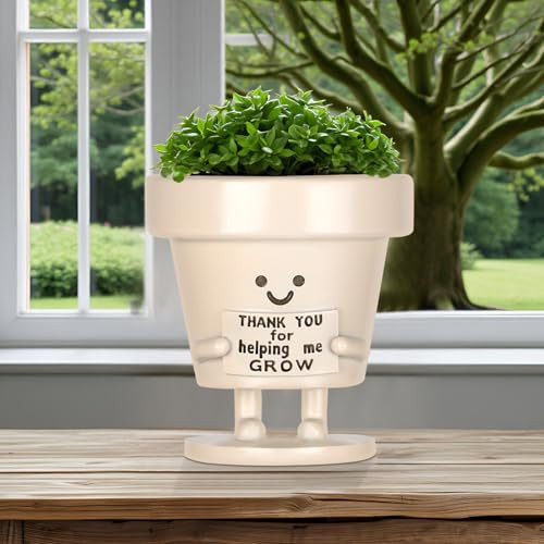 Smiley Face Planter Pot