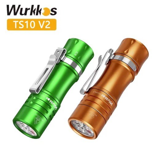 Wurkkos TS10 V2 Mini EDC Flashlight