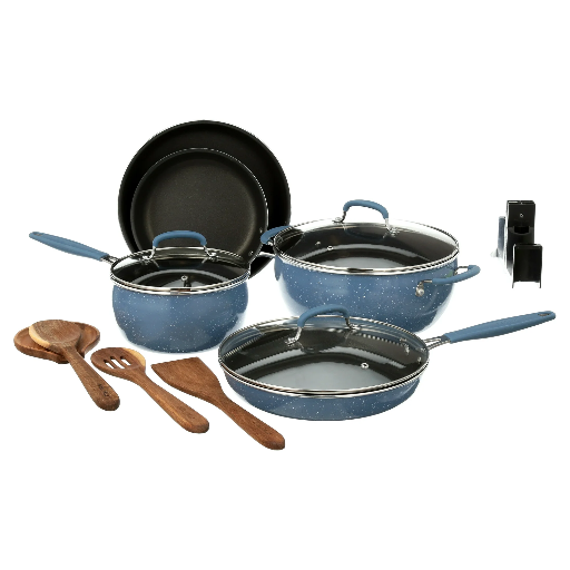 The Pioneer Woman Frontier Speckle Cookware Set