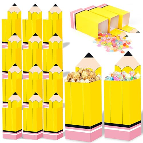 FOIMAS 12pcs Pencil Candy Boxes
