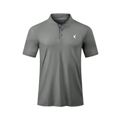 Men's Polo Henley Shirt