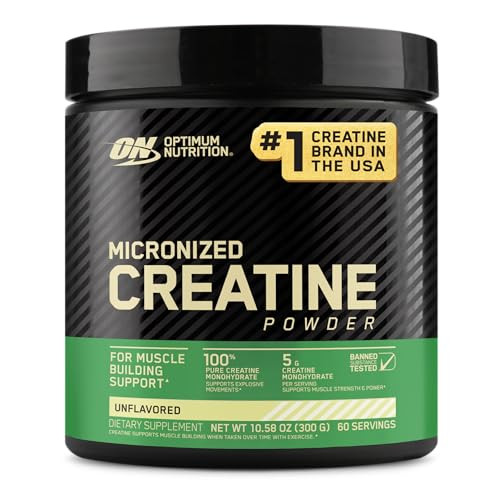 Optimum Nutrition Micronized Creatine Monohydrate Powder