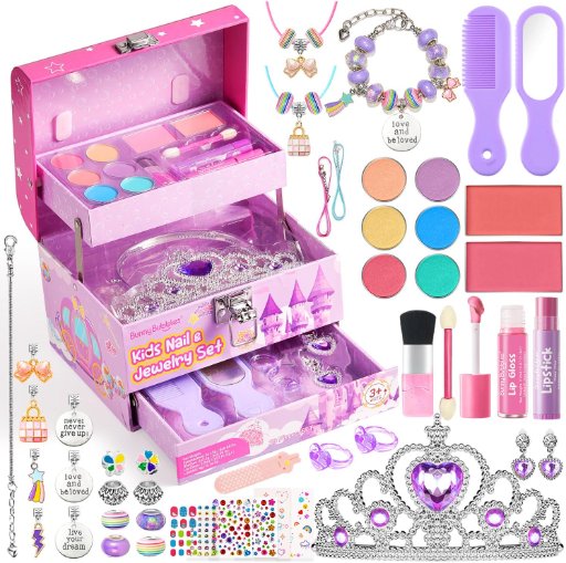Bunny Bubbles Washable Cosmetic Set