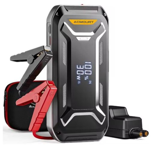 Portable Car Jump Starter and Power Bank