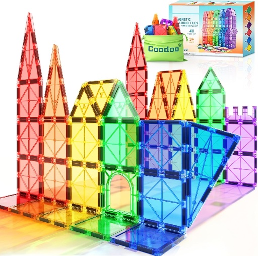 Coodoo Magnetic Tiles Set