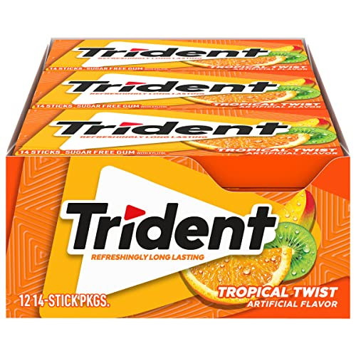 Trident Sugar Free Gum 12-Pack