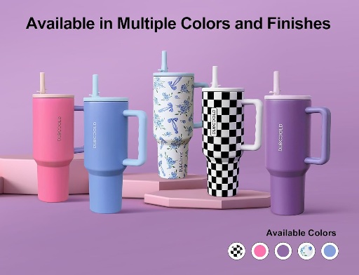 40oz Leakproof Tumbler with Flip Straw Lid