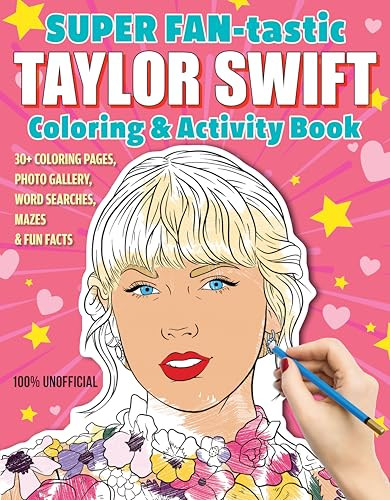 Taylor Swift Coloring and Activity Book