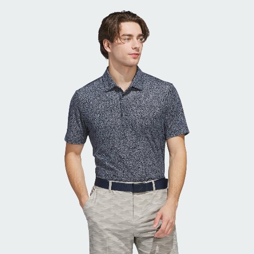 adidas Men's Ultimate365 Printed Mesh Polo Shirt