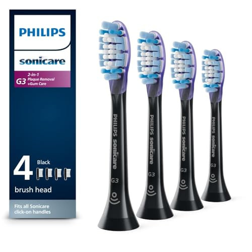 4 Pack of Philips Sonicare G3 Premium Gum Care Replacement Toothbrush Heads