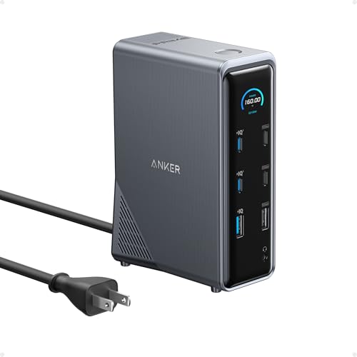 Anker Prime 14-Port Docking Station 160W Dual 4K Display Hub
