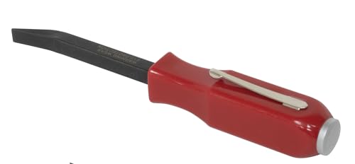Lisle 35100 1/4" Pry Bar with Pocket Clip and Strike Cap Deal