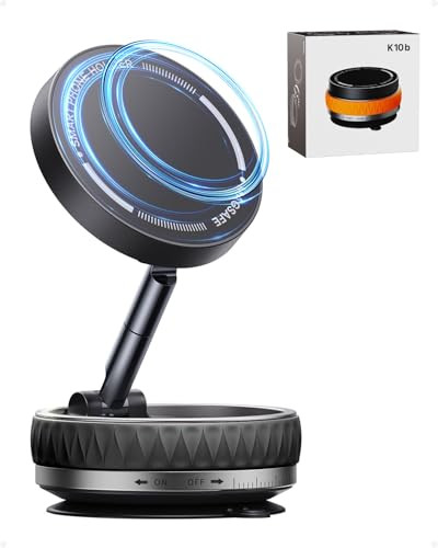 Car Vacuum Magnetic Phone Holder