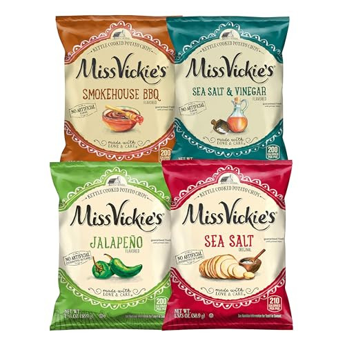 Miss Vickie's Kettle Cooked Potato Chips Variety Pack
