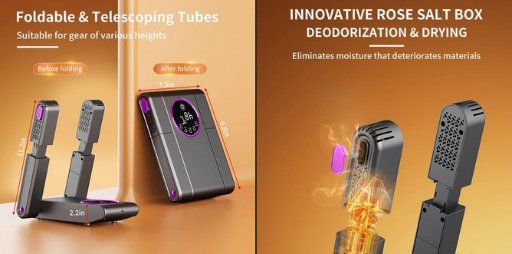 Telescopic Boot/Shoe Dryer and Warmer