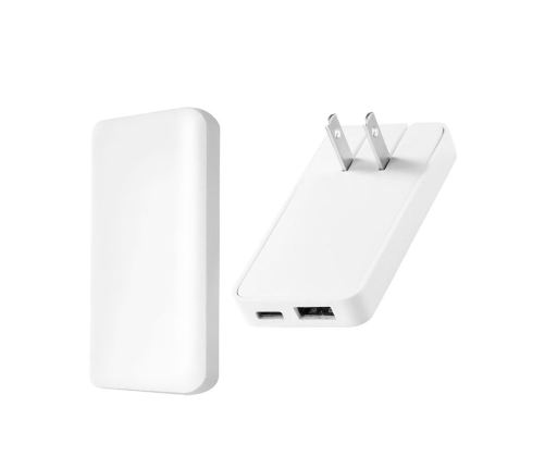 Ultra-Slim 30W USB-C & USB-A Dual-Port Fast Charger (2-Pack)