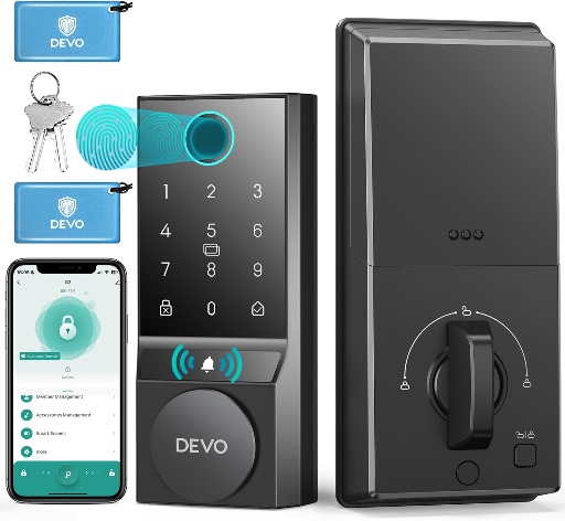 Smart Lock Deadbolt with Keypad Set 