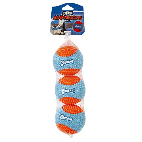 Chuckit! Amphibious Fetch Balls (Medium) 3-Pack