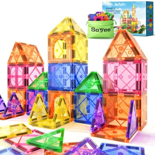 Soyee Magnetic Tile Building Blocks