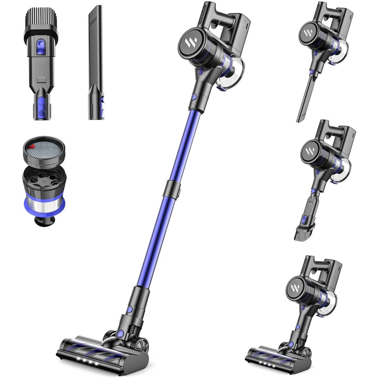 TVWIO Cordless Stick Vacuum Cleaner