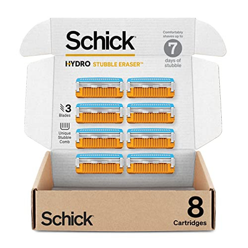 8-Count Schick Hydro Stubble Eraser Razor Refills