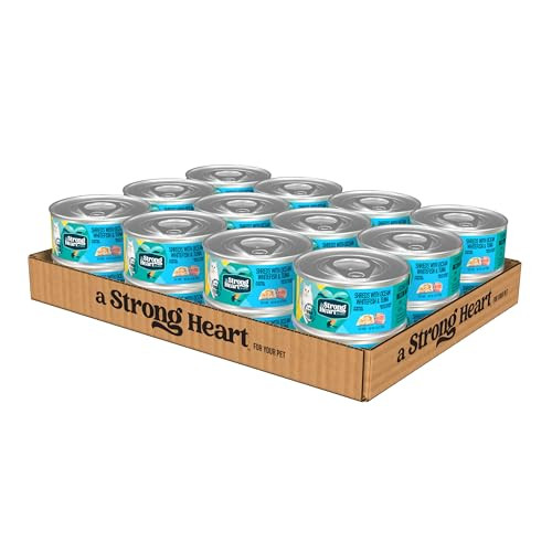 A Strong Heart Canned Wet Cat Food with Ocean Whitefish & Tuna