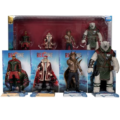 McFarlane Toy Red One Callum Drift, Nick, Garcia & Krampus Figure 4-Pack