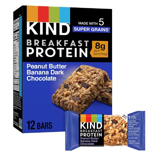 KIND Breakfast Protein Bars (Peanut Butter Banana Dark Chocolate)