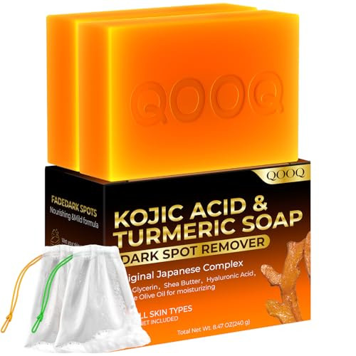 QOOQ Turmeric Kojic Acid Soap