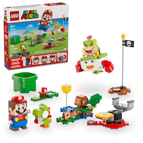 218-Piece LEGO Super Mario: Starter Course - Adventures with Interactive LEGO Mario (71439, 2024) Deal