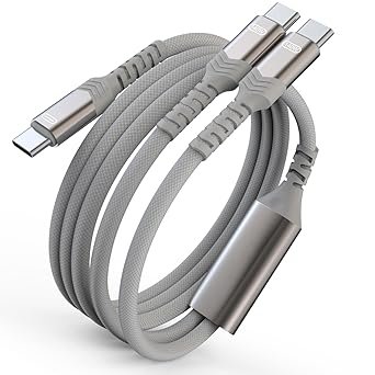 2-in-1 USB C Charging Cable