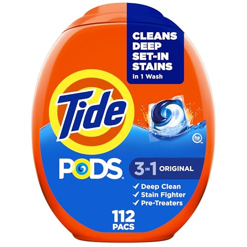 Tide PODS Laundry Detergent Pacs 112 Count 4-Pack