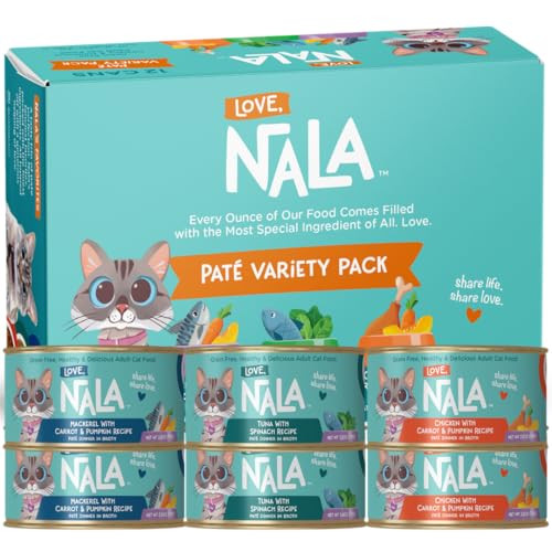 Love Nala Wet Cat Food Cans, 12 Count