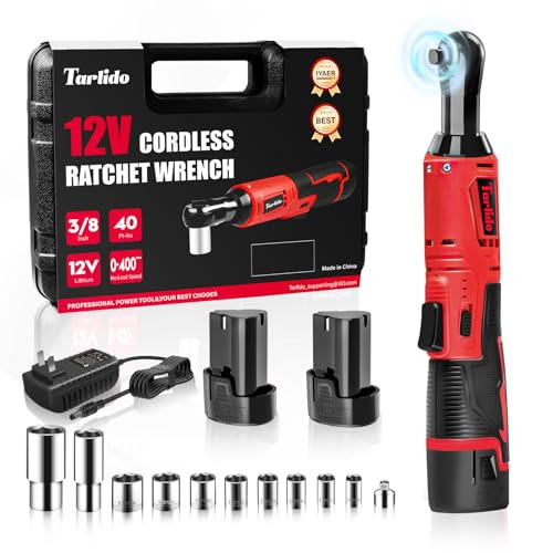 3/8" Electric Ratchet Wrench Set