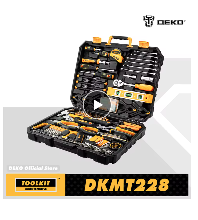 DEKO 228-Piece Socket Wrench Tool Set