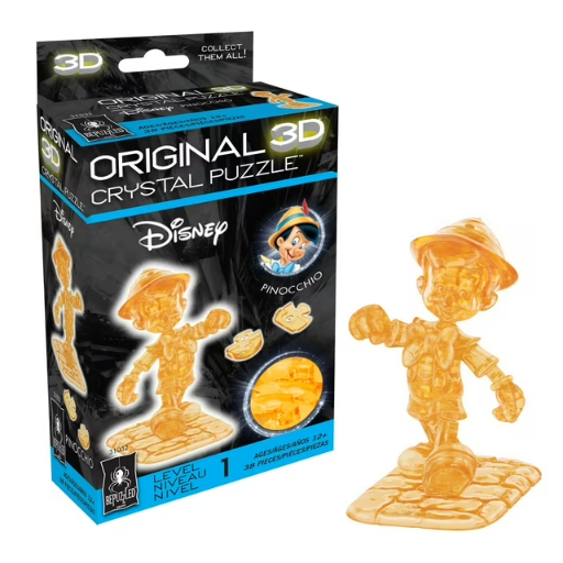 Disney Pinocchio Original 3D Crystal Puzzle