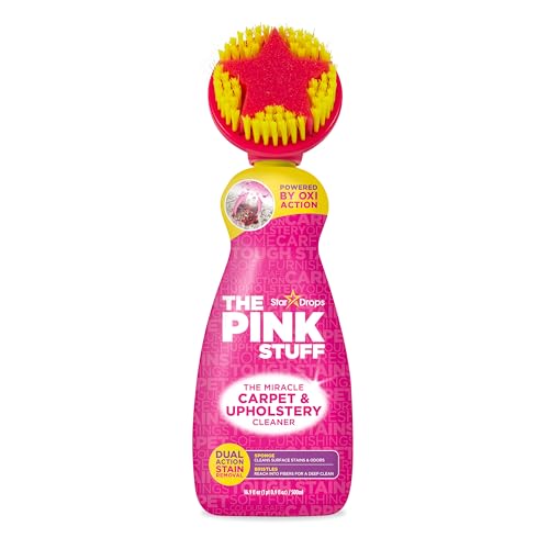 The Pink Stuff Carpet & Upholstery Stain Remover w/ Scrubber 16.9-Ounce Deal