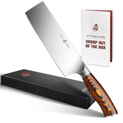 TUO 6.5" Nakiri Knife for Kitchen