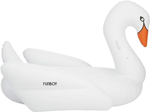 FUNBOY Giant Inflatable White Swan Float