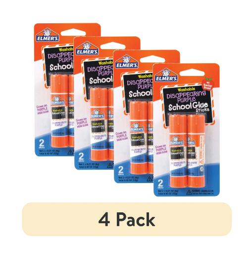Elmer's Disappearing Purple School Glue Sticks