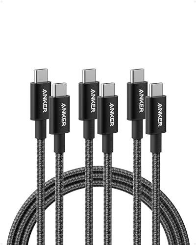 Anker Type-C Charging Cord Fast Charge (6FT*5, 100W)