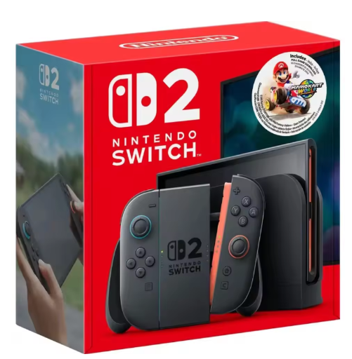Nintendo Switch 2 (Hong Kong Version) + Mario Kart World Bundle
