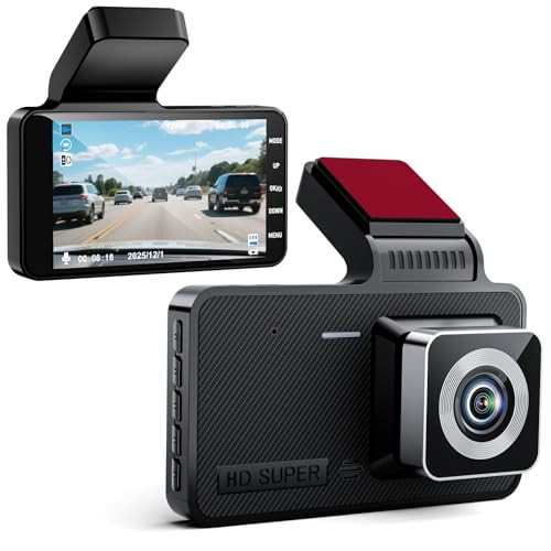HD Dashcam with Night Vision