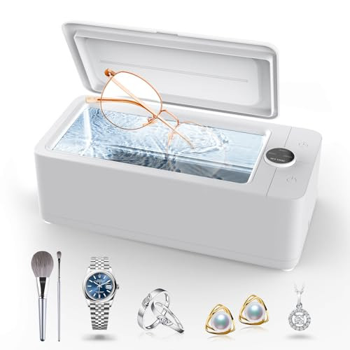 Ultrasonic Jewelry Cleaner with 3 Timer Modes