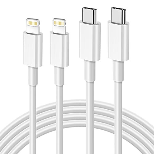 USB C to Lightning Cable, 2 Pack